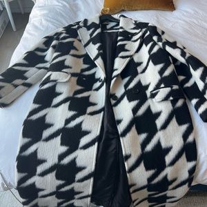 AllSaints Houndstooth Coat